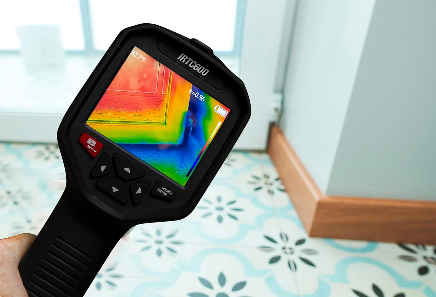 Triplett IRTC600 Thermal Imaging Camera (220 x 160) with 3.2" Color TFT Display