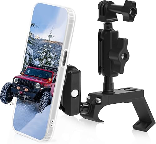 Nilkatss Magnetic Phone/Camera Mount for Jeep Wrangler JL/Gladiator JT