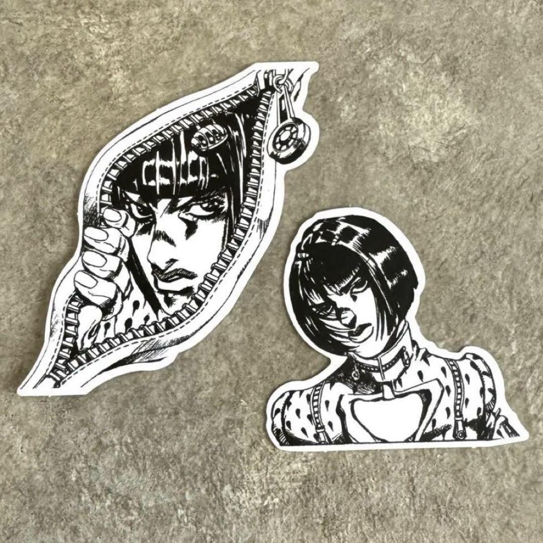 ジョジョの奇妙な冒険 ジョジョ ブチャラティ シール ステッカー BluR 希少 希少 ジョジョの奇妙な冒険 ジョジョ ブチャラティ シール