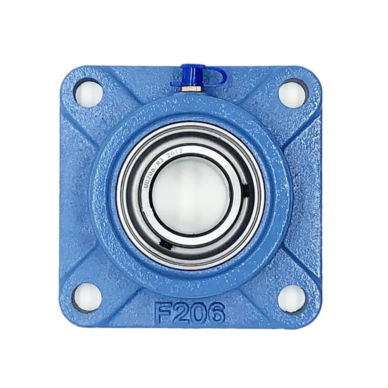 Rodamiento pillow block con base cuadrada gruesa para transmisiones de alta velocidad