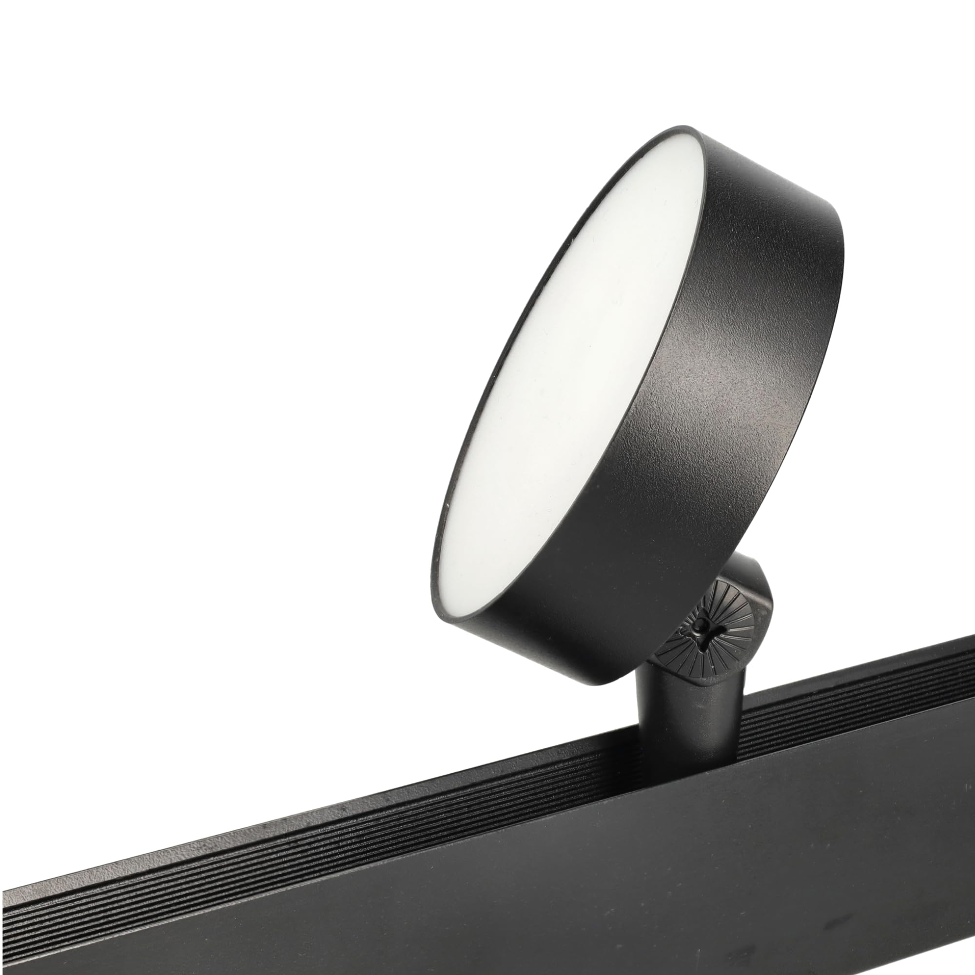 Jandei - Spot LED rail magnétique. Série plafonnier, 15 W 48 V, blanc neutre 4200 K, CRI 90. Couleur noire. Parfait pour la maison, le dressing, la vitrine, le magasin, le commerce...