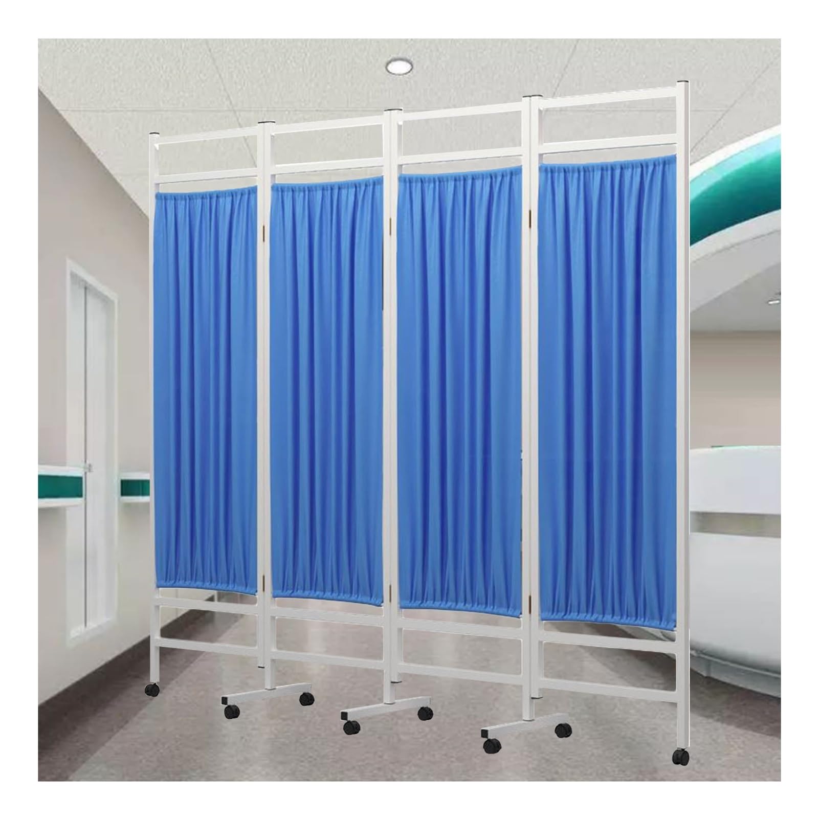 Séparateur de pièce médical pliable pour créer un coin d'intimité sans travaux