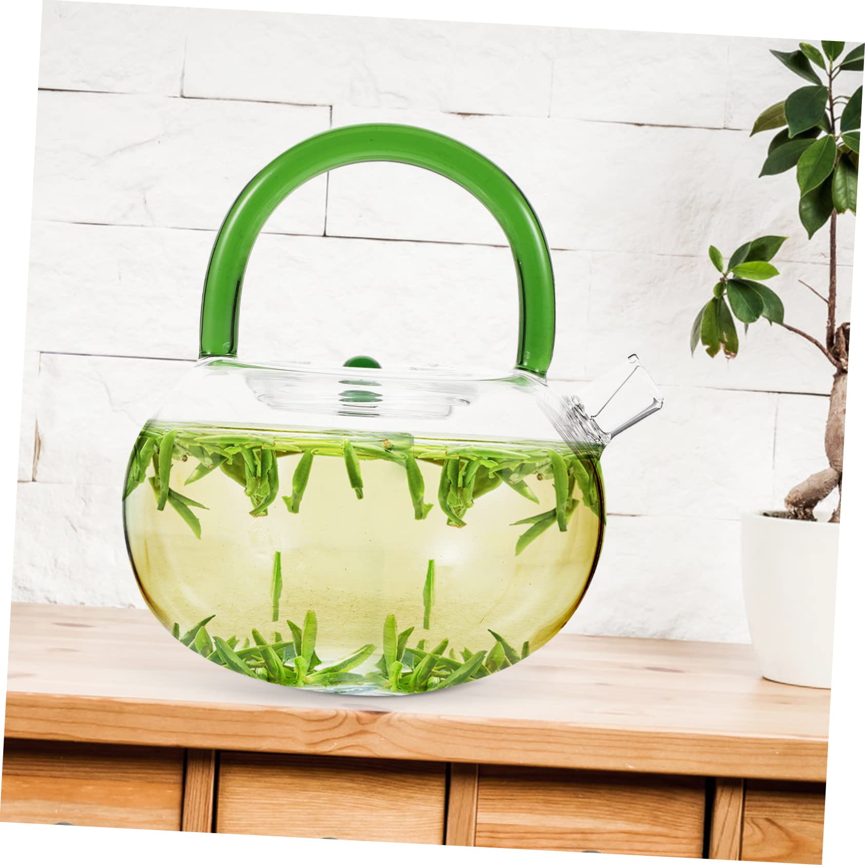 Alipis Bellissimo Bollitore Da Tè in Per Fornello Teiera Con Infusore Da 780 Ml Ideale Per Tè in Fiore Tè in Foglie Sfuse Per La Casa