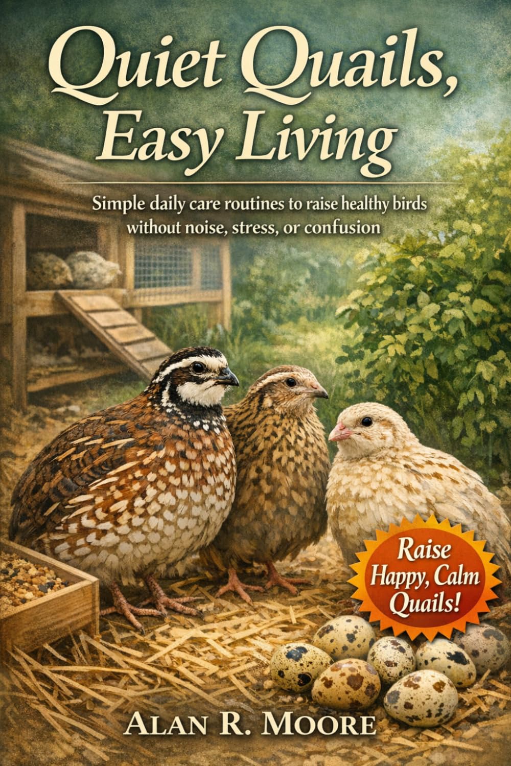 Quiet Quails, Easy Living: Simple daily care routines to raise healthy birds without noise, stress, or confusion