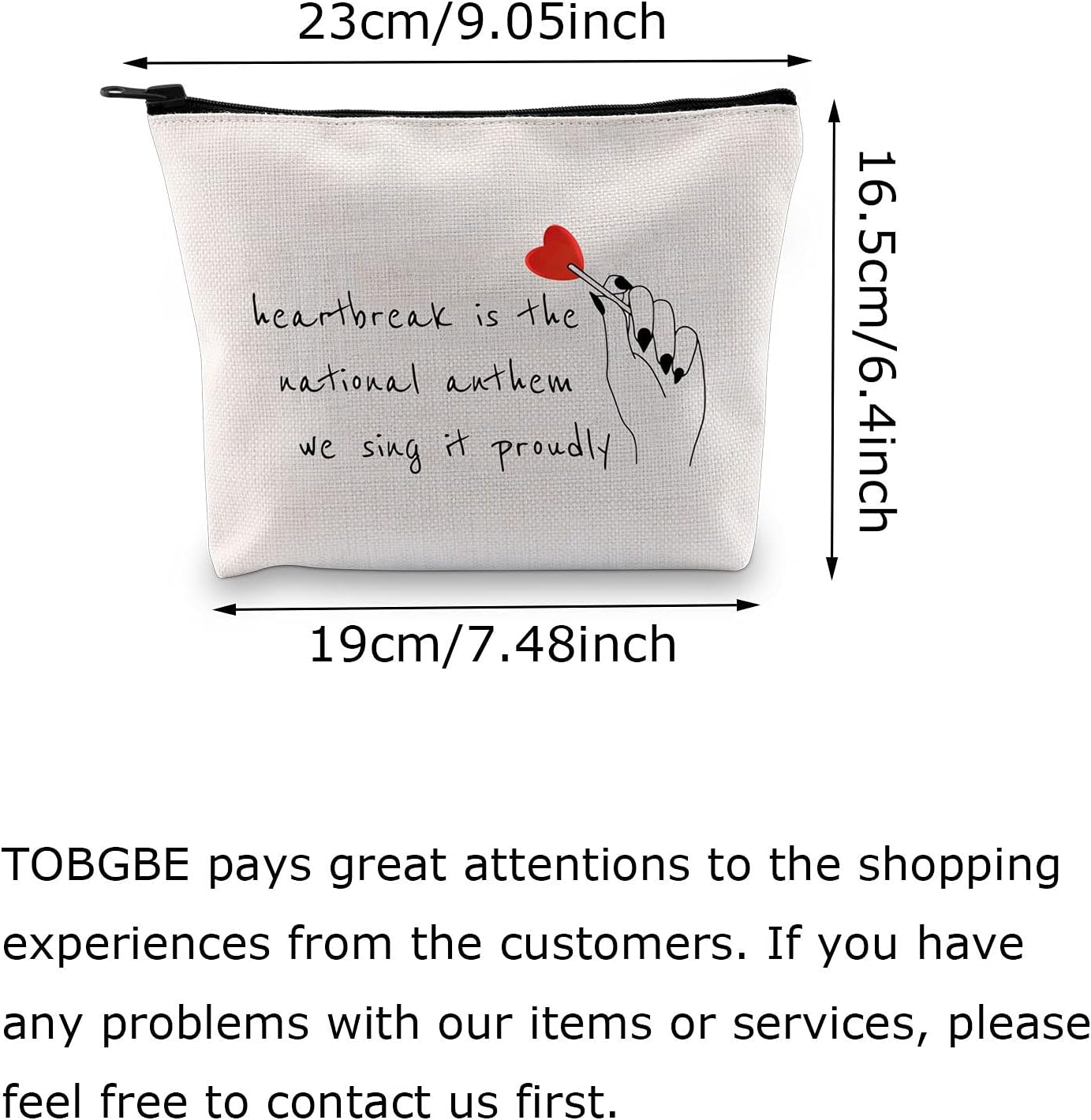 Buy Tobgbe New Romantics Lyrics Gift Music Lover Gift Song Lyrics Gift1989 Album Makeup Bag New Romantics Online In Indonesia B09f5kjj72