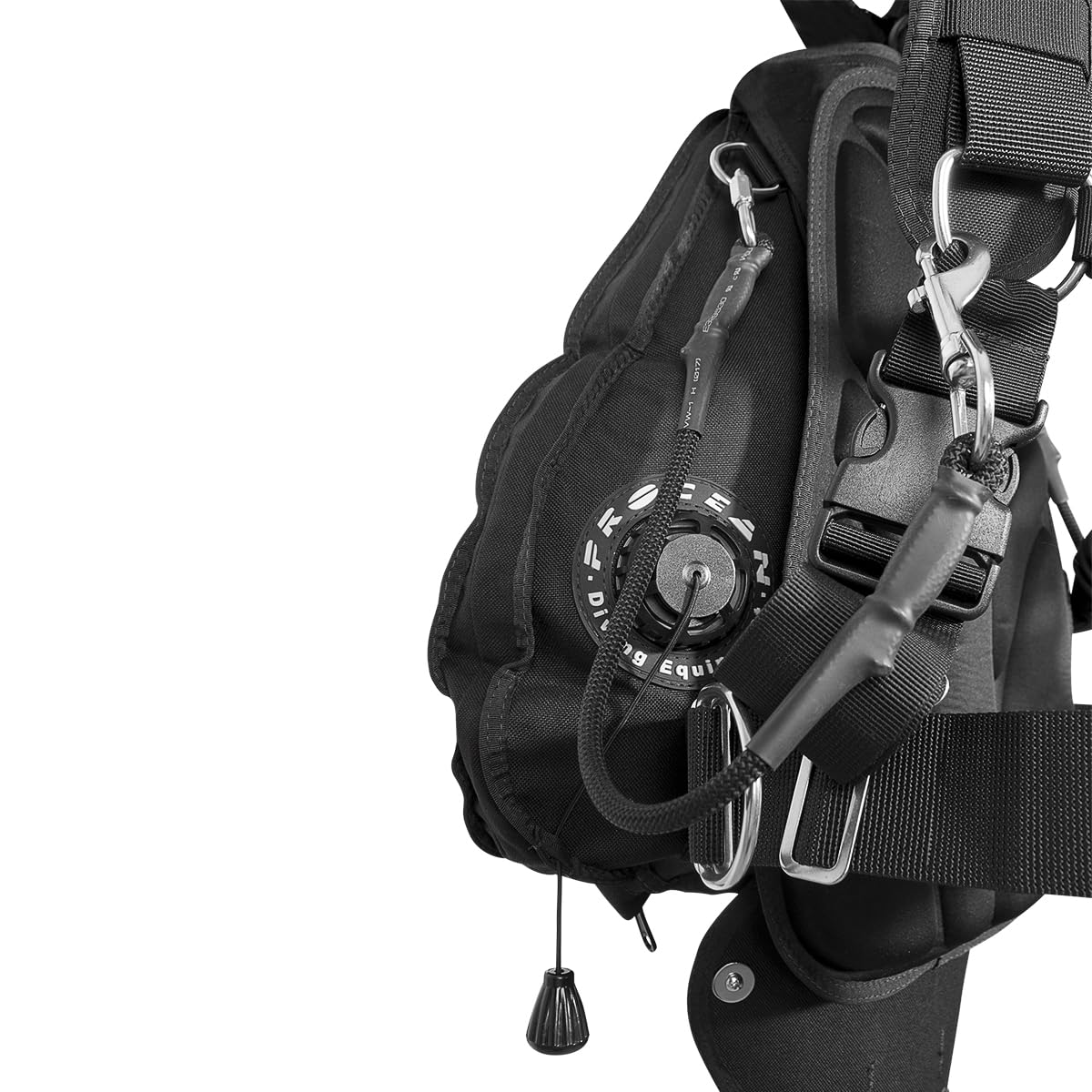 Sidemount 25 BCD de plongée avec système de harnais réglable