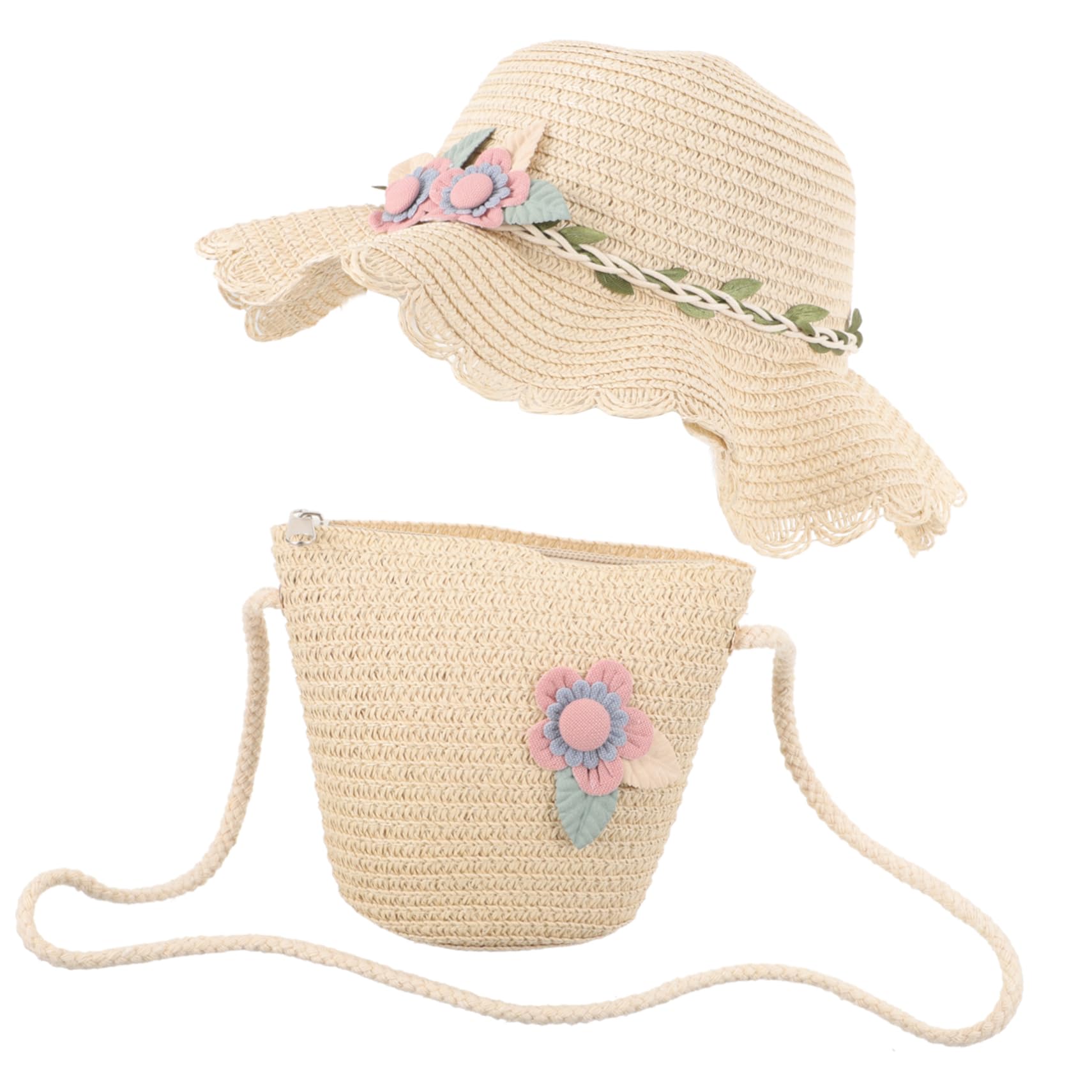 Sombrero De Playa para Niñas Sombreros Sombrero De Playa para Niñas Pequeñas Sombrero De Bebé Niña Sombrero De Playa De Algodón Sombrero para Niñas Sombrero para Niñas Sombrero