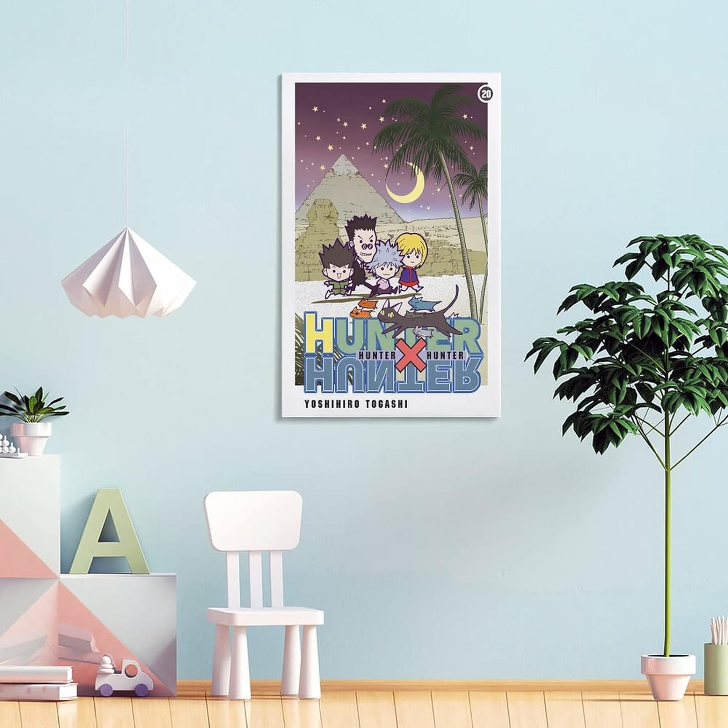 Amazon.co.jp: ハンター×ハンター ポスターアートパネル 壁の絵 壁掛け