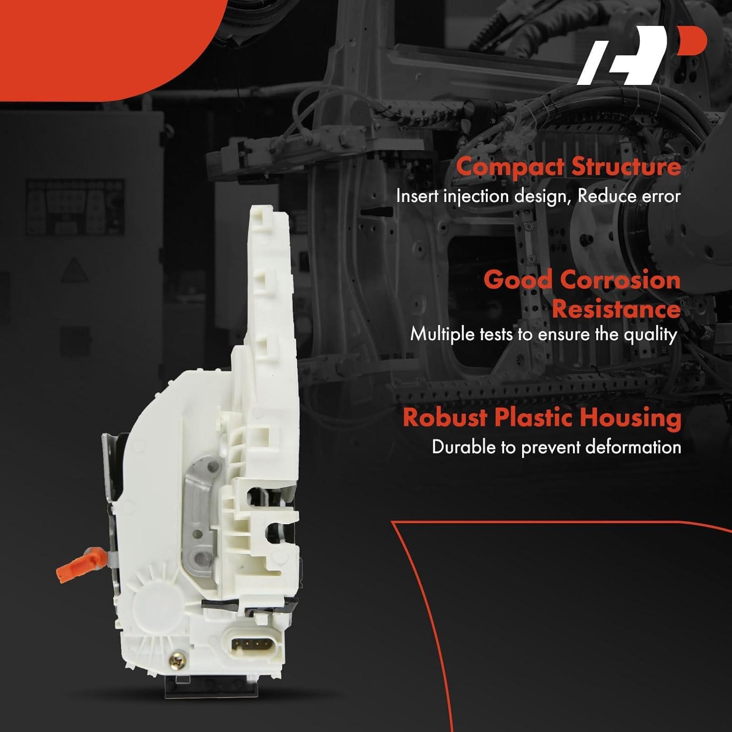 A-Premium Front Left Driver Side Door Lock Actuator Compatible with Dodge Charger/Journey, Dart & Jeep Cherokee & Chrysler 300, 200, Pacifica & Ram 1500