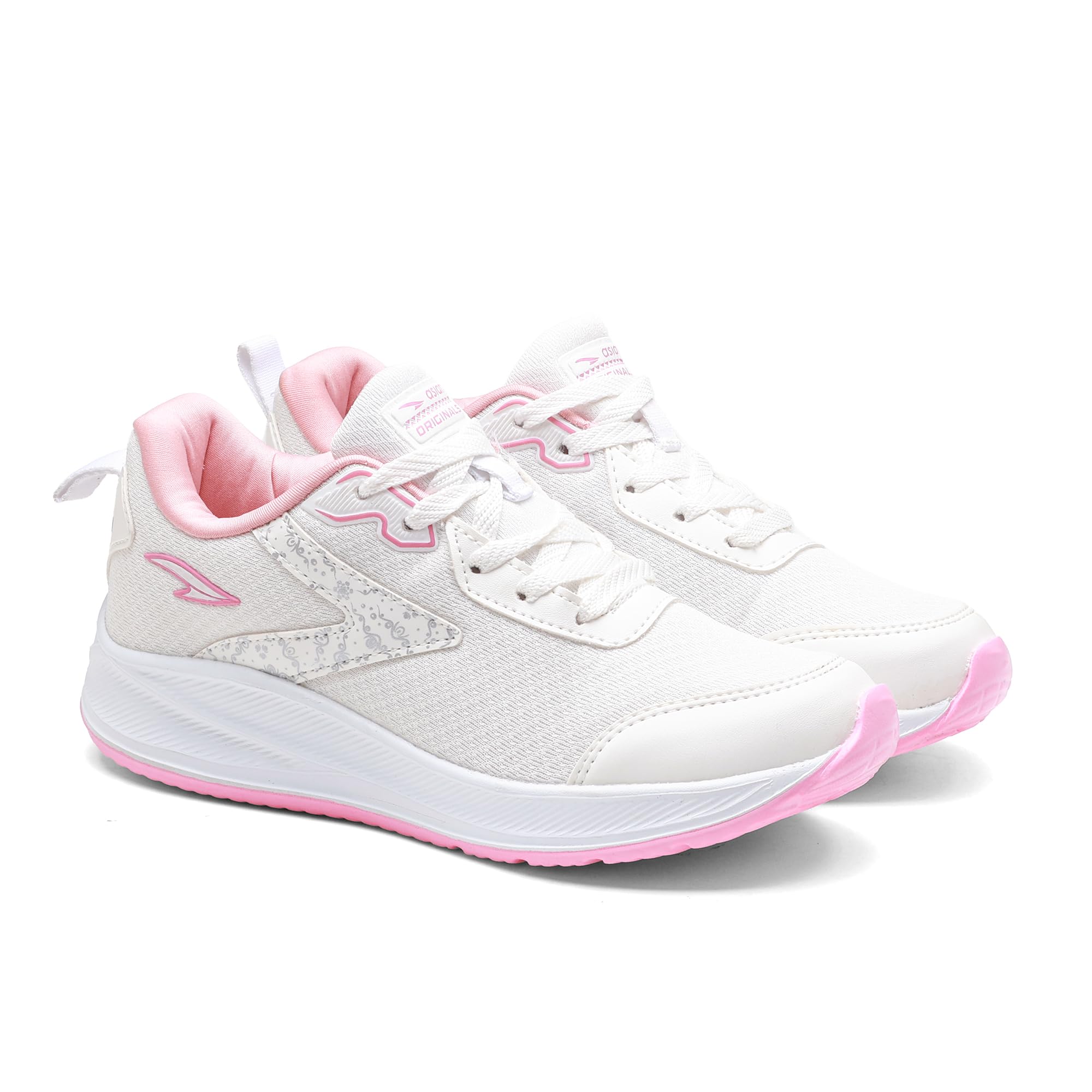 Mercury-21 Women’s Sports Shoes | Lightweight Sneakers with EVA Sole, Breathable Knit Comfort, Stylish Casual Running & Walking Shoes for Girls