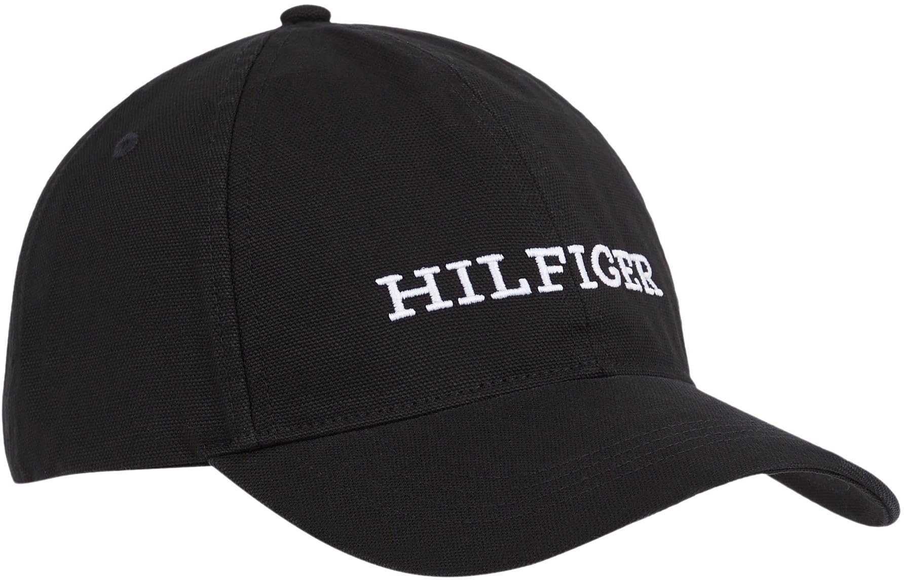 Tommy Hilfiger Men TH MONOTYPE Soft 6 Panel Cap Black OS