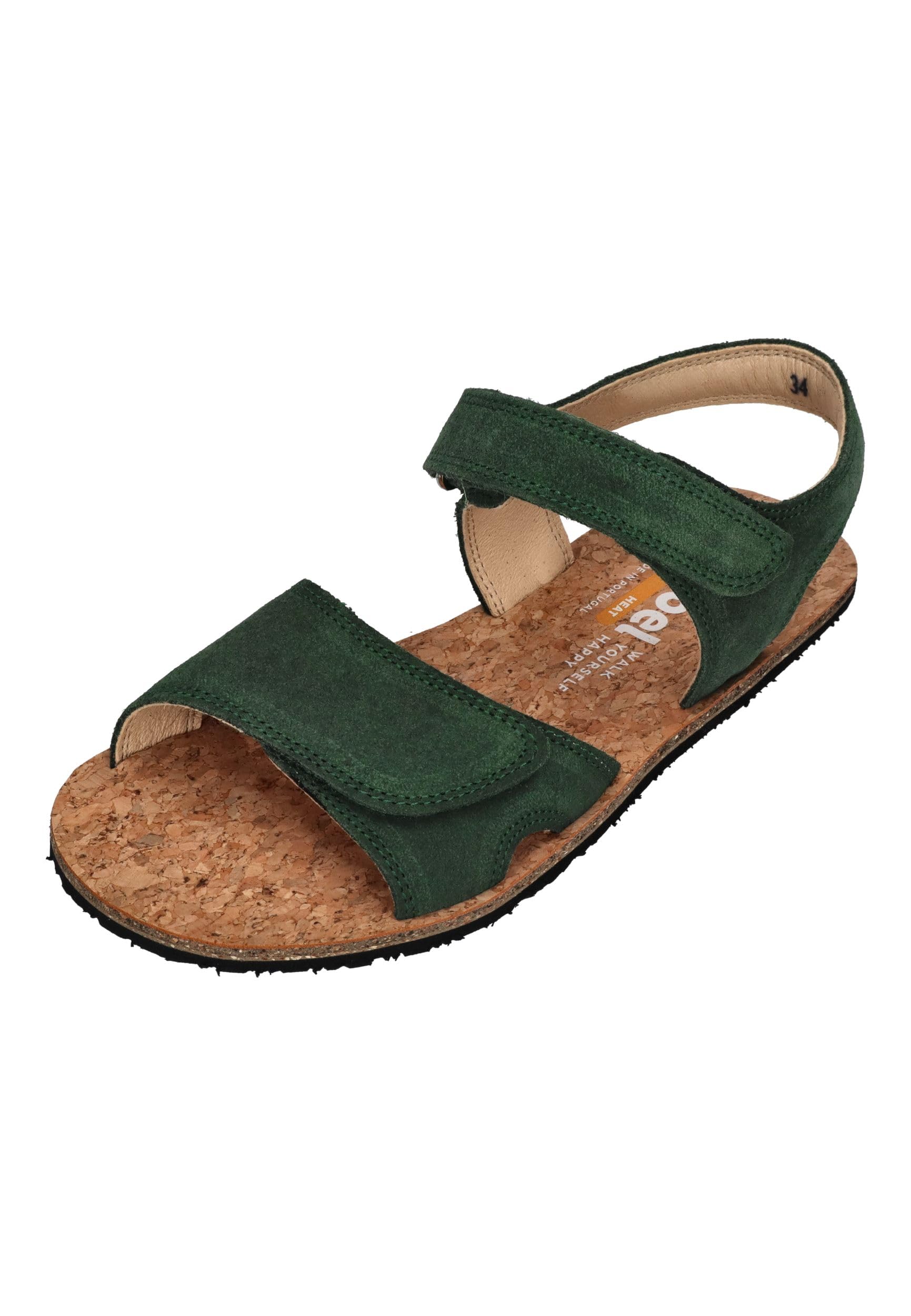 KOEL Barefoot Kinder Sandalen ASHLEY khaki