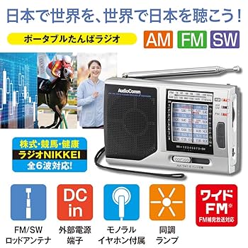 オーム電機 株・競馬ハンディたんぱラジオ ダークグレー 幅125×高さ76×奥行30.5mm RAD-H310N Amazon.co.jp: オーム電機 株・競馬ハンディたんぱラジオ