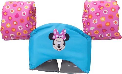 Miniatura 5 de SwimWays Disney Minnie - Entrenador de natación, chaleco salvavidas aprobado por la Guardia Costera de EE. UU., chaleco de natación para niños,