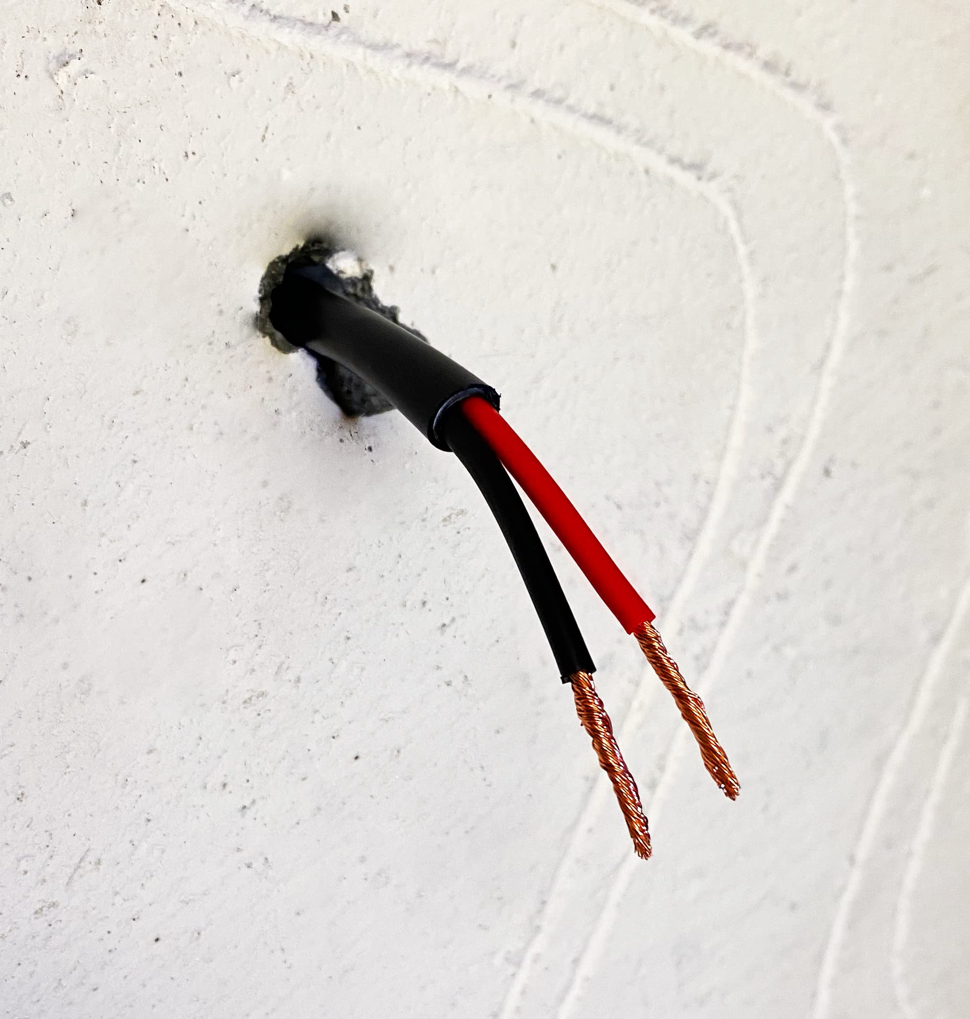 25 m zewnętrzny OXYGEN Free COPPER (OFC) przewód głośnikowy * 1,5 mm² * 2 rdzenie, podwójnie izolowany, żelowy wypełniony spiralą Flex - idealny do głośników Hi-Fi i 100 V, wzmacniaczy