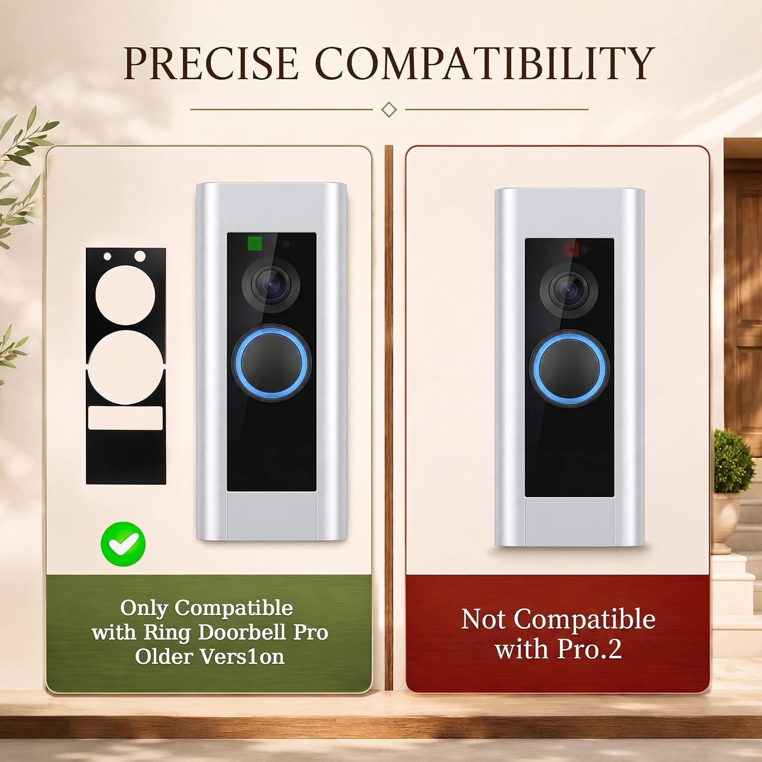 Screen Protector Compatible with Ring Video Doorbell Pro