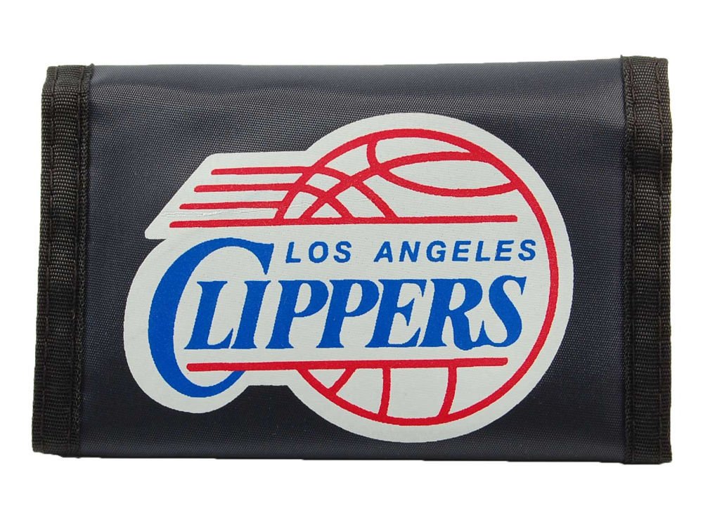 Rico Los Angeles Clippers NBA Licensed Nylon Trifold Wallet