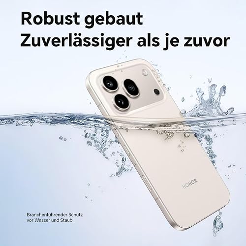 HONOR 600 Pro 5G Smartphone Cellulare, 12+512GB, 6,57" 120Hz AMOLED, Fotocamera Tripla 200MP, Batteria 6400mAh, Ricarica Rapida 80W, IP68/IP69K, Snapdragon 8 Elite - 6