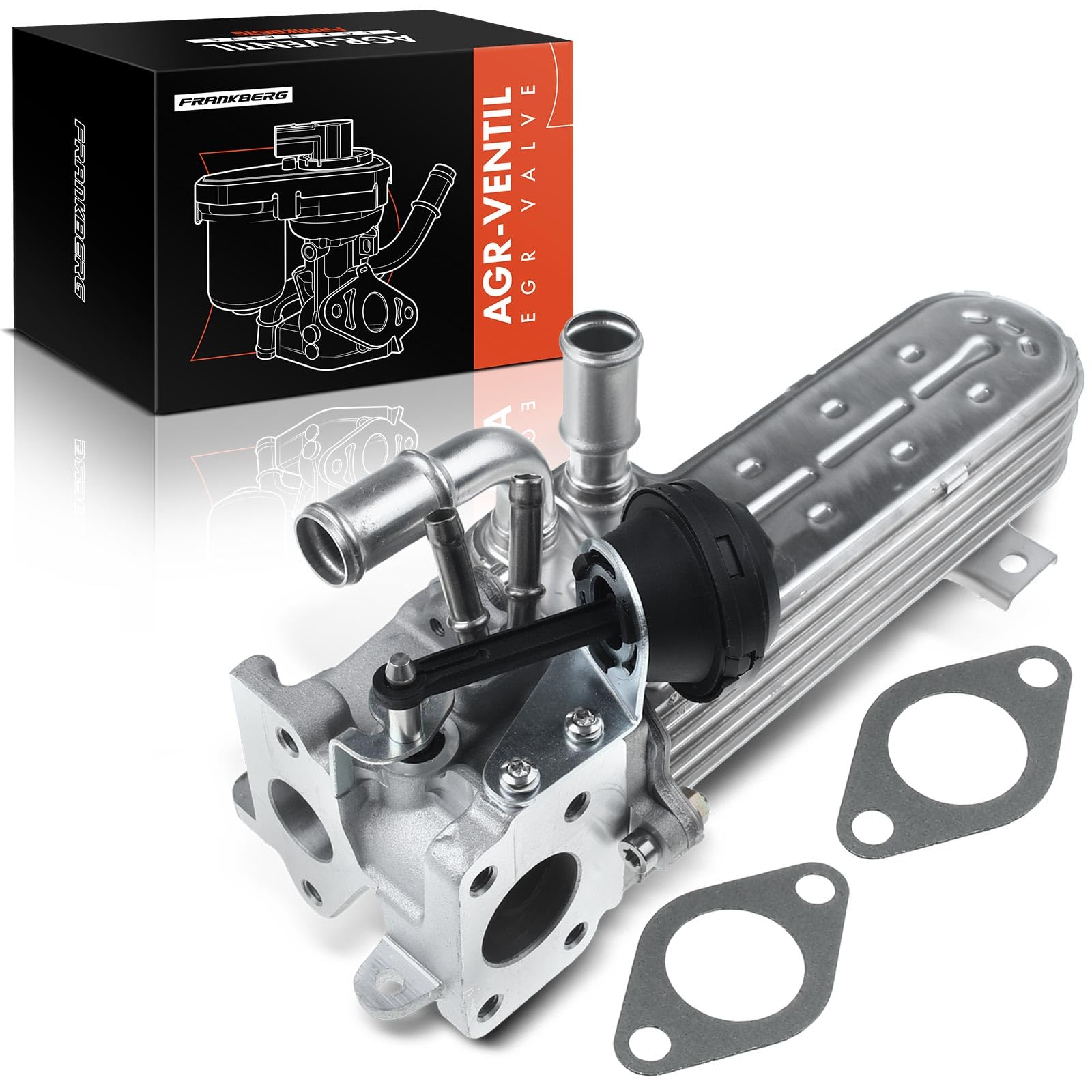 Frankberg ricircolo dei gas di scarico del radiatore della valvola EGR | Compatibile con: Altaea XL 5P5 5P8, T.o.u.r.a.n 1T1 1T2, A3 8P1, P.a.s.s.a.t 3C2, O.c.t.a.v.i.a II 1Z3