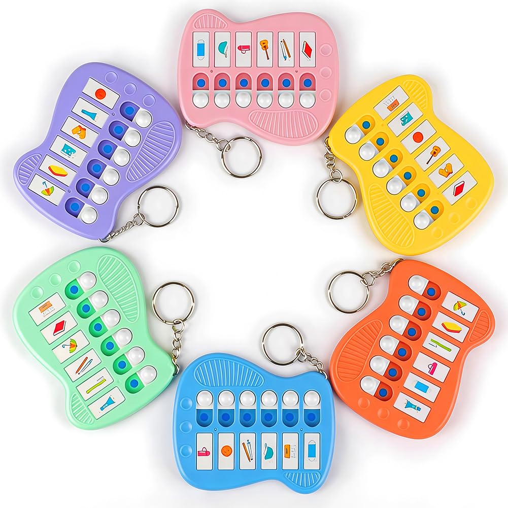 Chores Chart for Kids, 6Pcs to Do List, Reminder Board School Bag Pendant with Keychain, Mini Chores Chart Boards with List Cards Stickers, Memo Checklist Chore Chart Planner Board