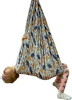 BUBLU Sensory Toys Baby Patio Swing Set Cotton Hammock Vacation Essentials Swingset Outdoor Swinging Indoor for Kids Children Autism Toys Toddler Tree Swings Swing Chair