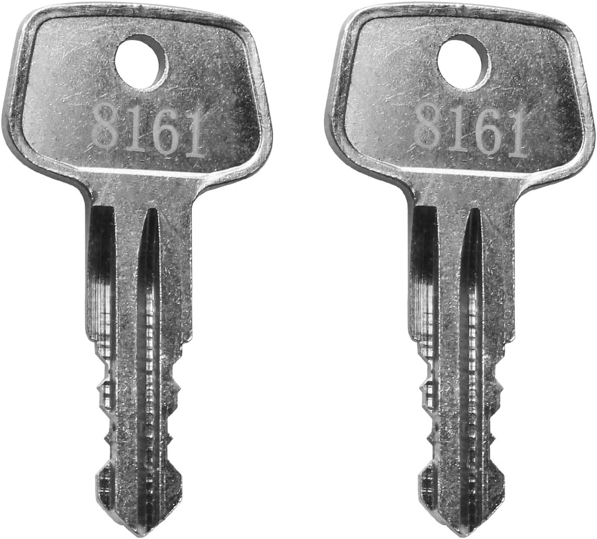 Toolbox Keys (8161) for Craftsman, Sears, Kobalt, Husky, Task Force,Waterloo,Westward,Sears,Evolv Double-Sided Cut Toolbox Key Replacement, 2pcs