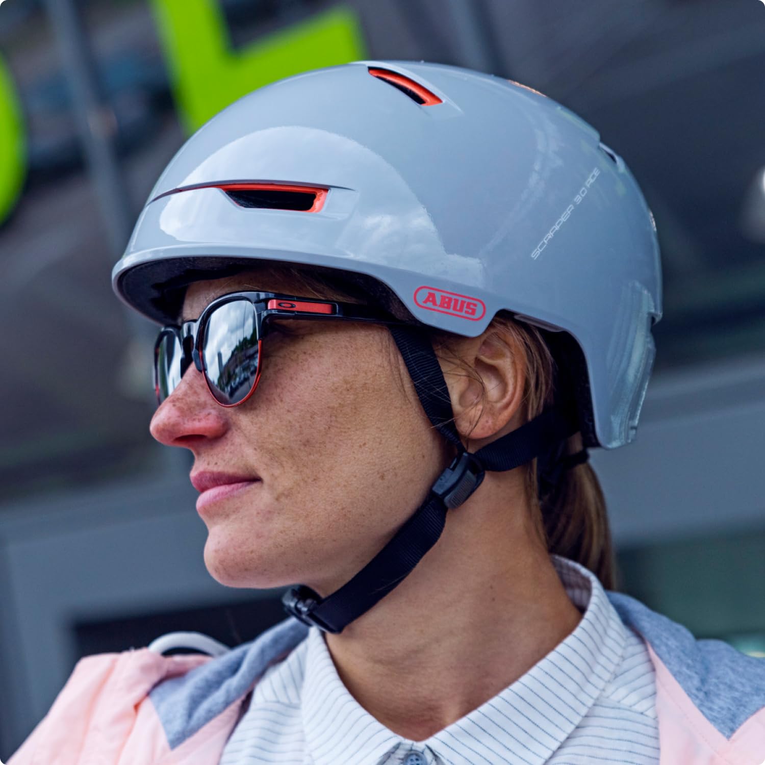 ABUS Casco da città Scraper 3.0 ACE - Casco da bici robusto per il traffico cittadino - per uomo e donna