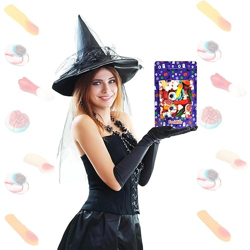 Miniatura 3 de Fruidles Gomitas de Halloween que faltan partes del cuerpo, aperitivos divertidos y festivos (bolsa de 2 libras)