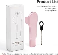 Vista 7 de Funda para DJI Osmo Pocket 3 Accesorios, 3 Ranuras de Almacenamiento de Filtros CPL/ND, Protege el Gimbal del Pocket 3 de Impactos