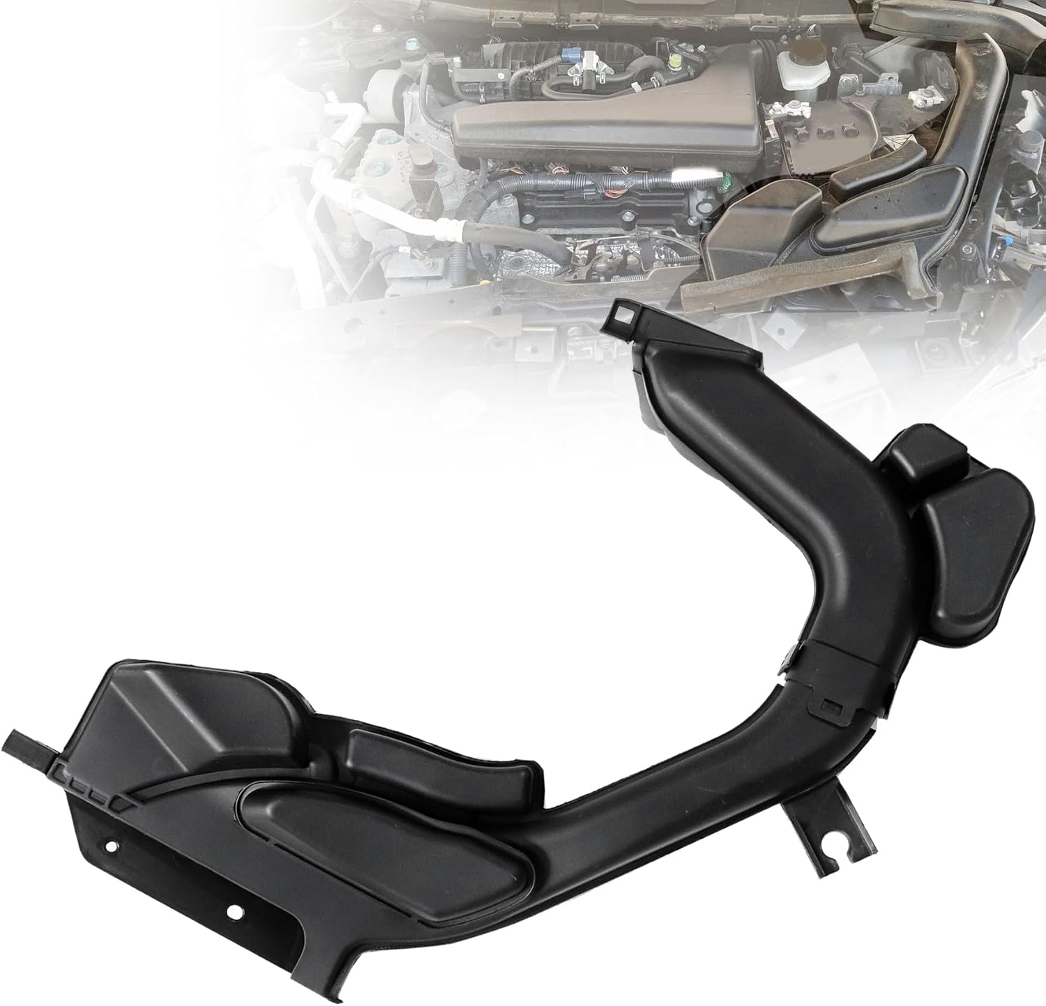 XQSMWF Air Intake Duct Tube Hose, Fit for Nissan Rogue 2014-2020 2.5L/ 2.0L l4, Replace 16554-4BA1A 16554-4CL0D 165544BA1A 165544CL0D