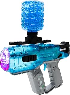 FK ARMY Gel Ball - Pistola de Juguete para Gel, Pulse Color Azul + 8 años