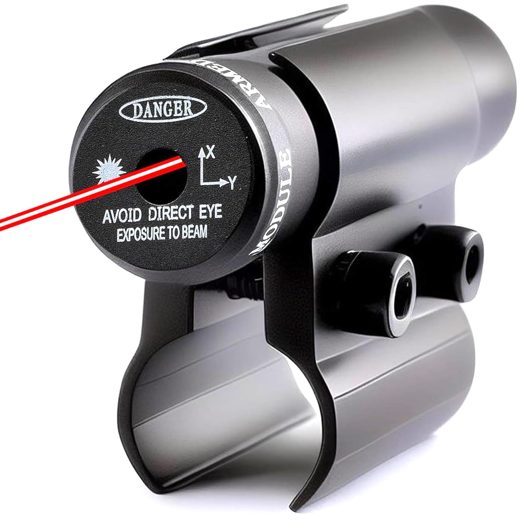 Adjustable Red Dot Beam Laser Sight Gun for Hunting Gun Rifle Mount with Button (fit Rifle Tube)