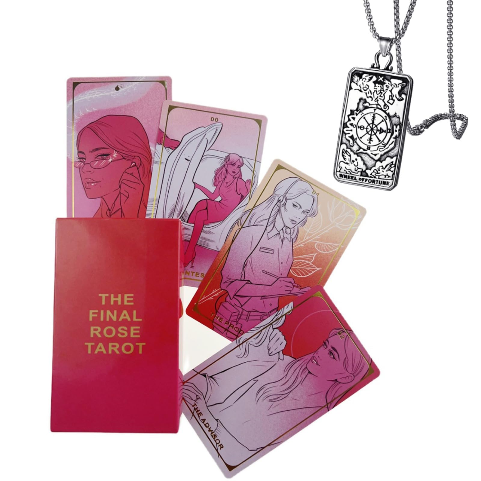 Amazon.co.jp: ファイナル・ローズ・タロット・デッキ-12 x 7 cm、英語