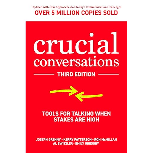 Crucial Conversations: Tools for Talking When Stakes are High, Third Edition
