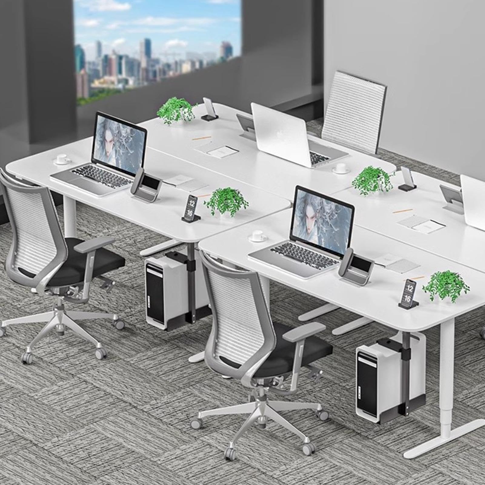 Generico Under Desk Bracket | Adjustable Cpu Mount | Heavy Duty Stand | Computer Case Holder, Under Desk PC Stand, Adjustable PC Stand, Computer Case Bracket, Cpu Holder Stands, Floor Wall Mount