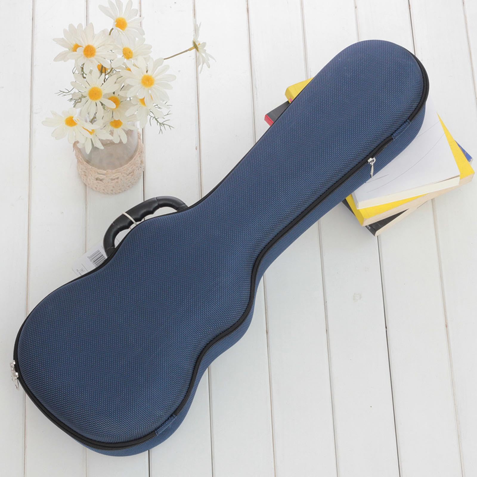 Tragbare Ukulelen Gigbag mit weichem Tragegriff, wasserdicht, mit Taschen für Reisen und Veranstaltungen; ständig tragbarer Gitarrenrucksack mit