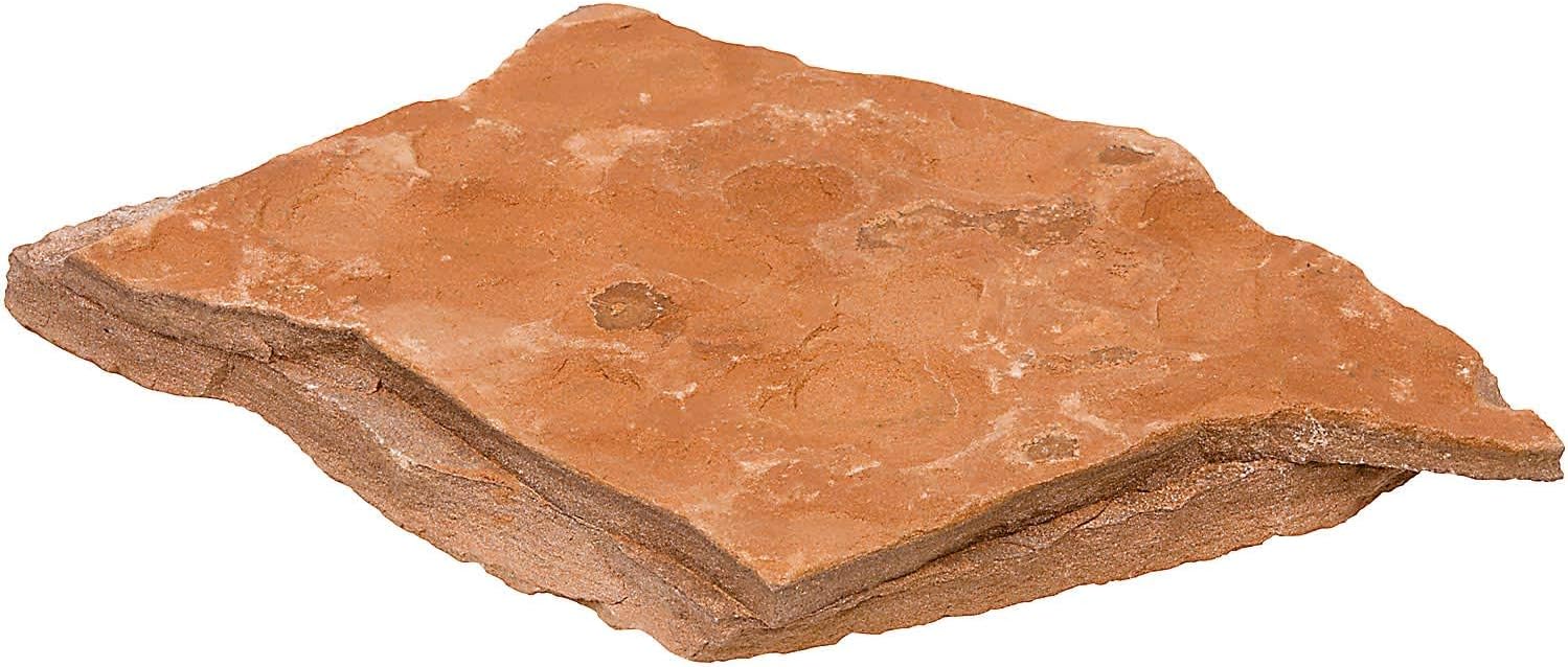 North American Pet Red Shale Rock, 9" L X 6" W X 1" H