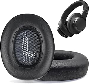 Coussinets D'oreille Pour JBL E65 (E65BTNC)/Live 650 (650NC 650BTNC