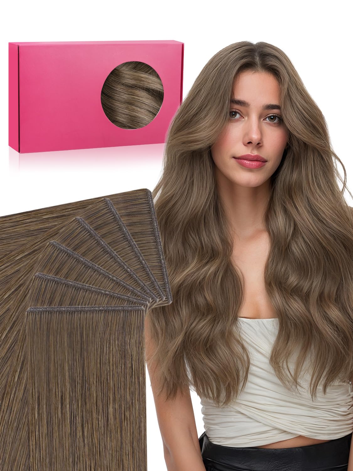 WENNALIFE Genius Seamless Tape in Hair Extensions