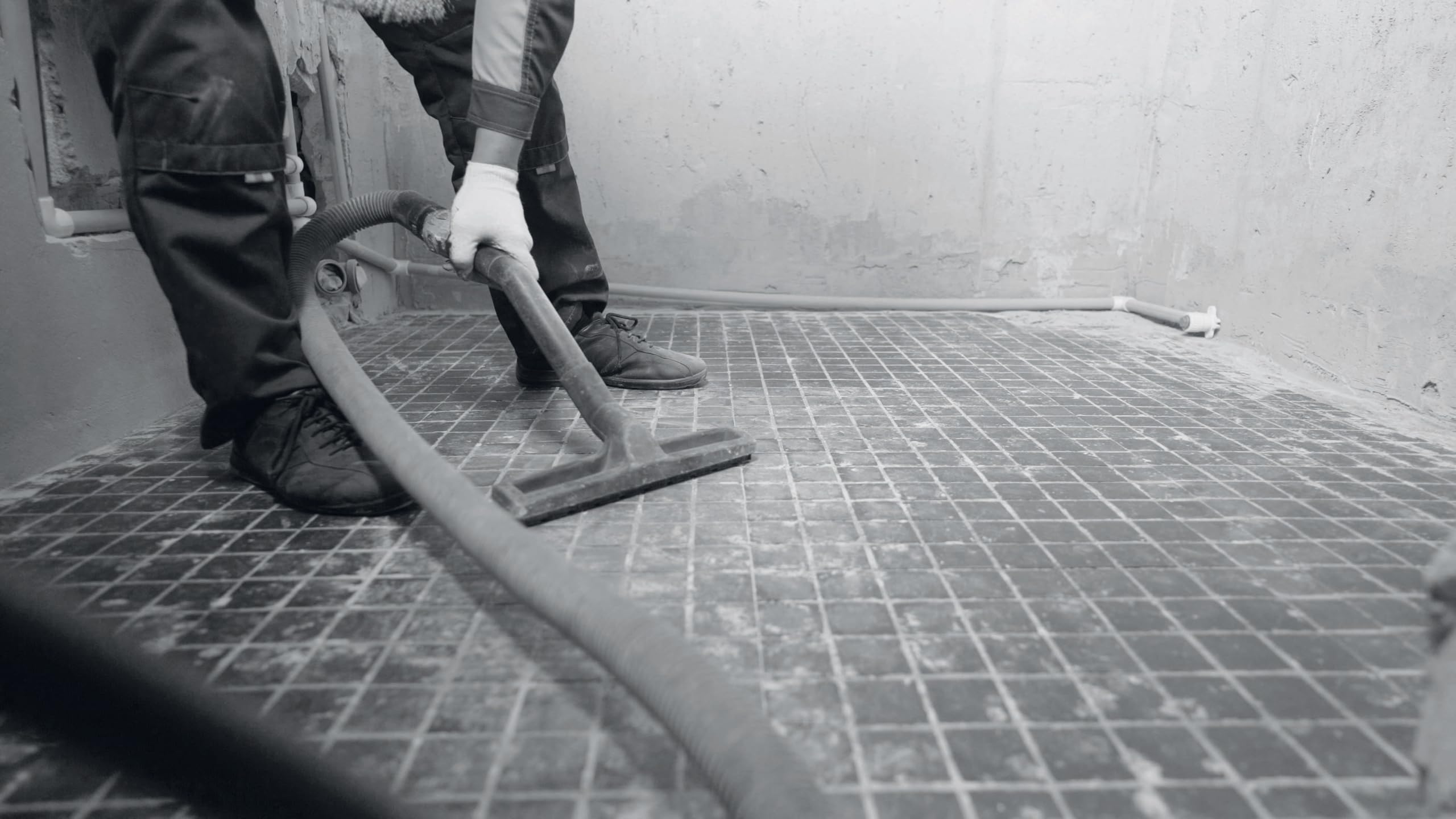 Michelin HP30PRO Aspirador Industrial 30L 1400W - Seco y Húmedo - Depósito INOX - Vibración Mecánica Filtro - Drenaje Líquidos - Cable 4m