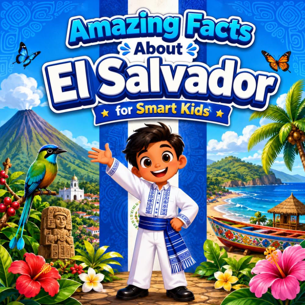 Amazing Facts About El Salvador for Smart Kids: A Collection of Interesting Facts About El Salvador For Kids, Everything Young Readers Should Know ... Wildlife, Traditions, Culture, and More