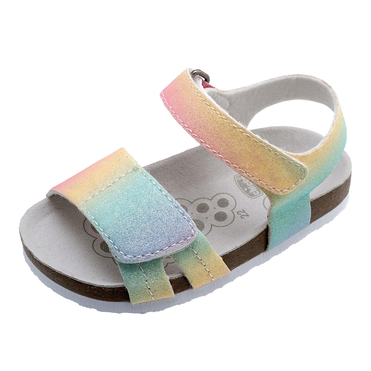 Chicco, Sandali Bambina, con Chiusura con Doppio Strappo, Scarpe Bambine, Designed in Italy