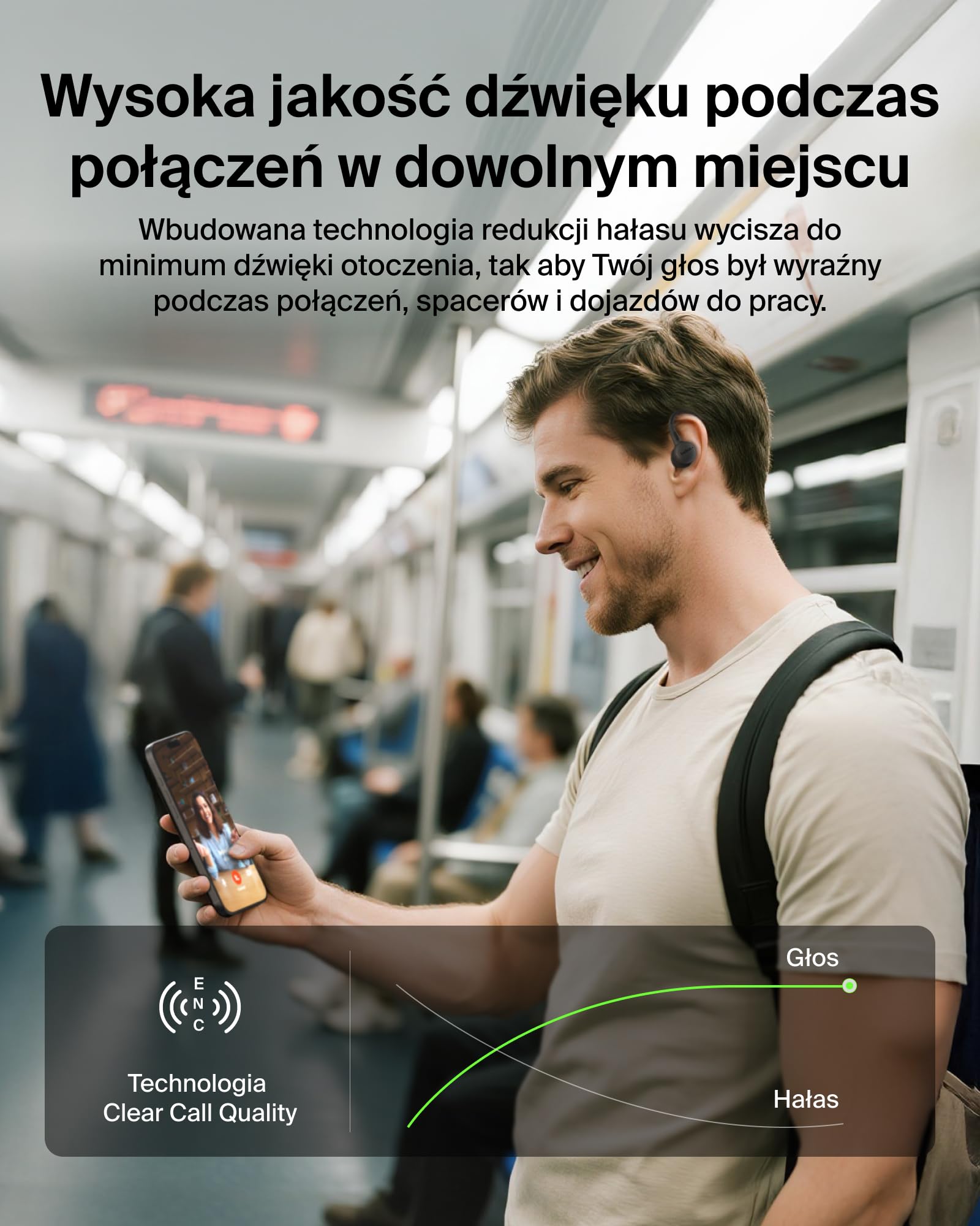 Belkin SoundForm ActiveFit Słuchawki Bezprzewodowe z Mikrofonem, Szybkie Ładowanie USB-C, 36 Godz. Pracy na Baterii, Wodoodporność IP54, Bluetooth – do Urządzeń iPhone, iPad, Galaxy, Pixel – Czarne