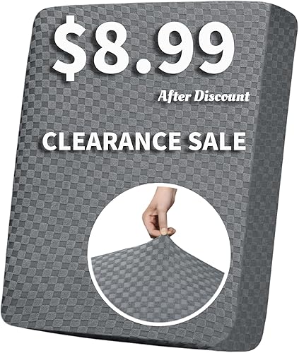 Miniatura 14 de YEMYHOM Últimas Fundas de Sofá a Cuadros de 4 Piezas para Sofá de 3 Cojines Extra Grande de Alta Elasticidad Engrosada Funda de Sofá para Perros