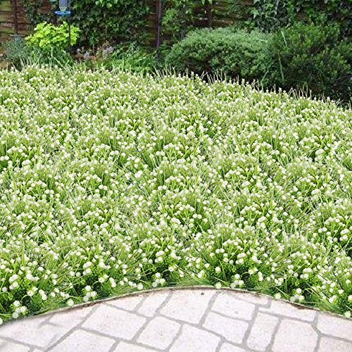 HOGADO Artificial Plants, 4pcs Faux Baby's Breath Fake ...