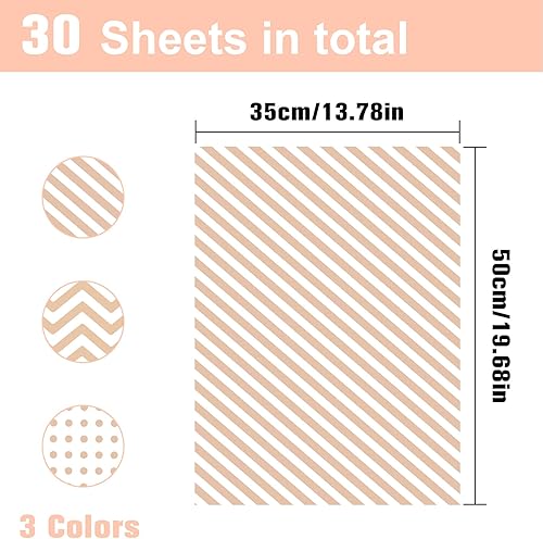 Miniatura 86 de Larcenciel Papel de seda dorado rosa, 120 hojas, papel metálico de regalo para bolsas de regalo, embalaje, flores, San Valentín, Navidad, boda, Oro