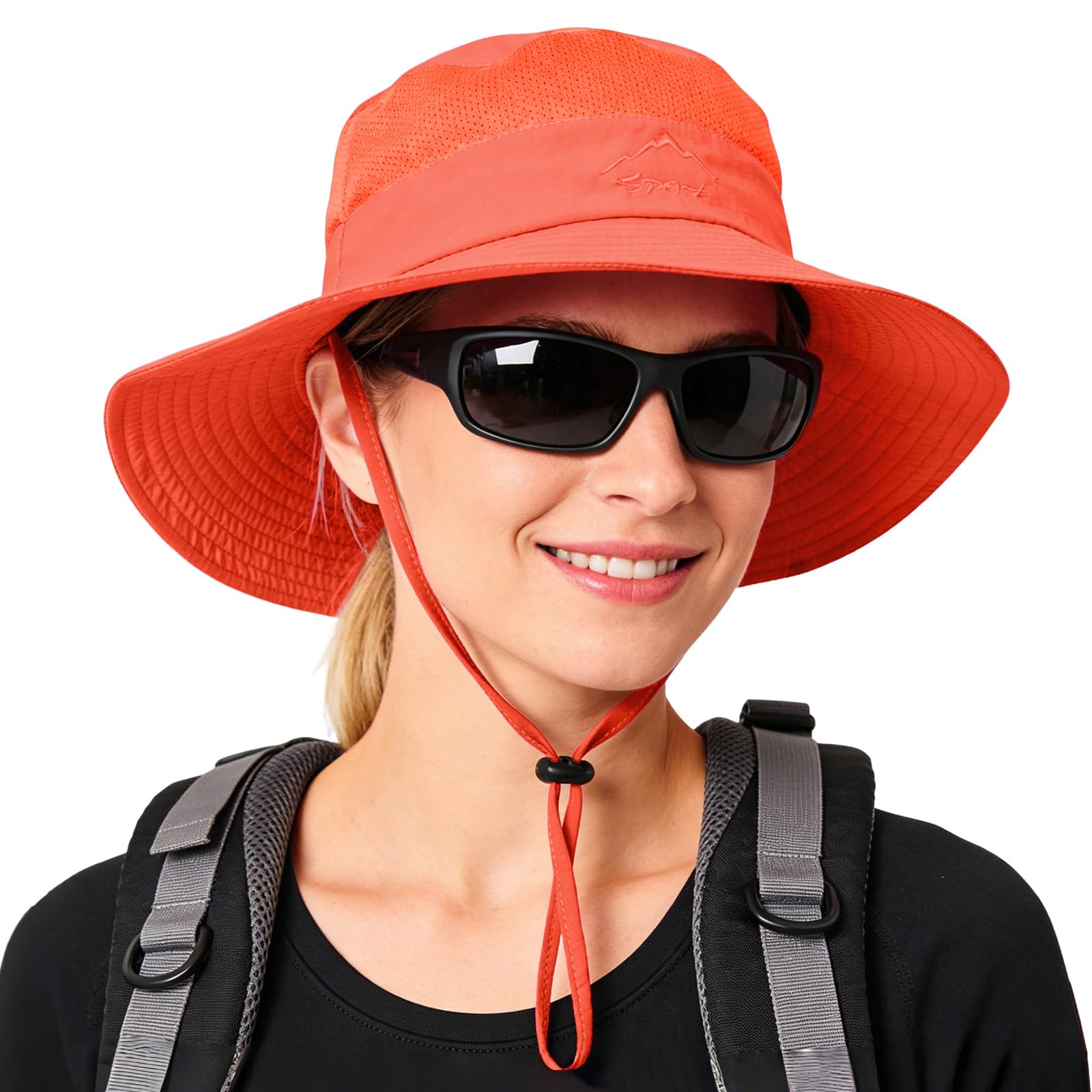 Rosoz Sun Hats for Men Women UPF 50+ Breathable Wide Brim Summer Fishing