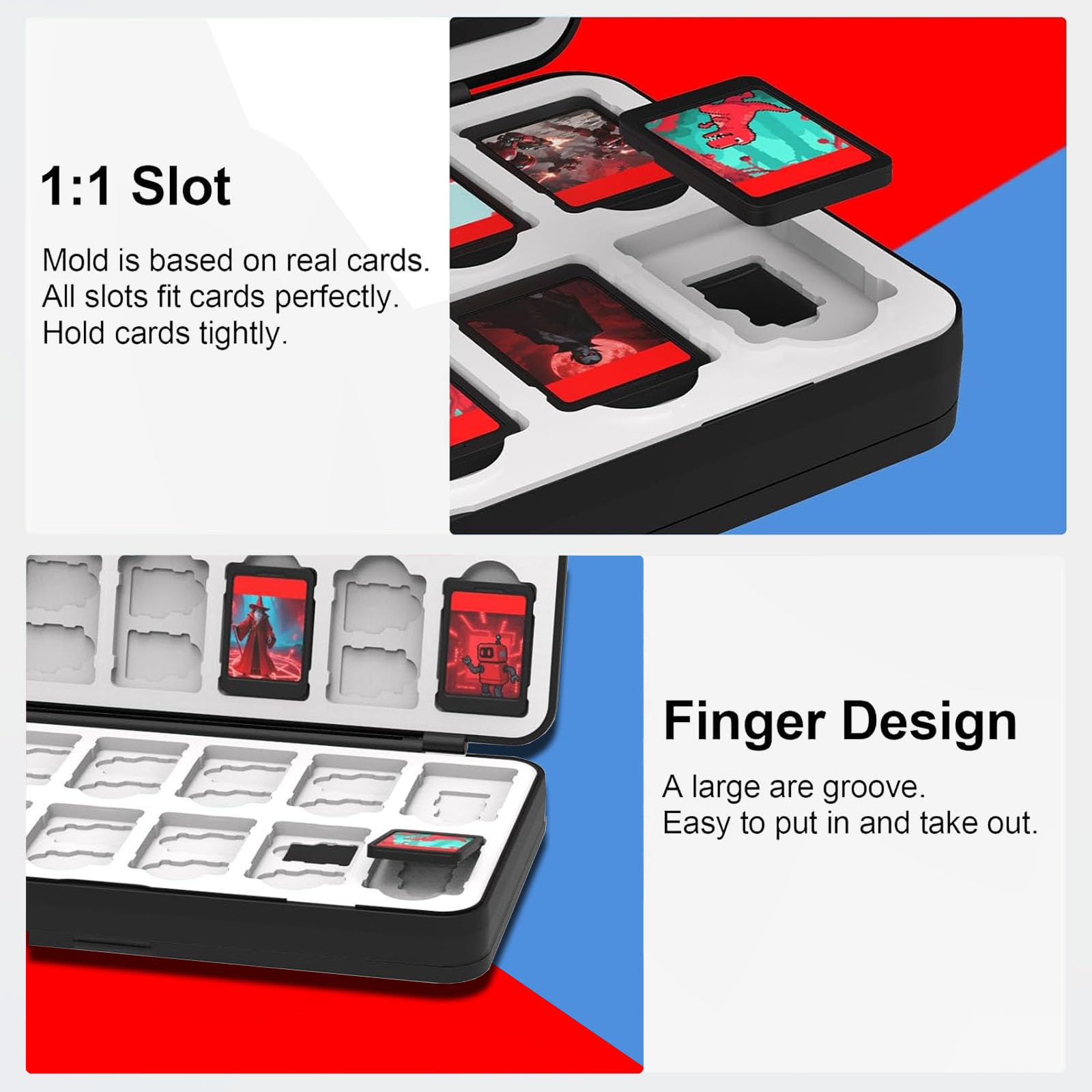Amazon.com: TATMOHIK Switch Game Case for Nintendo Switch2/OLED