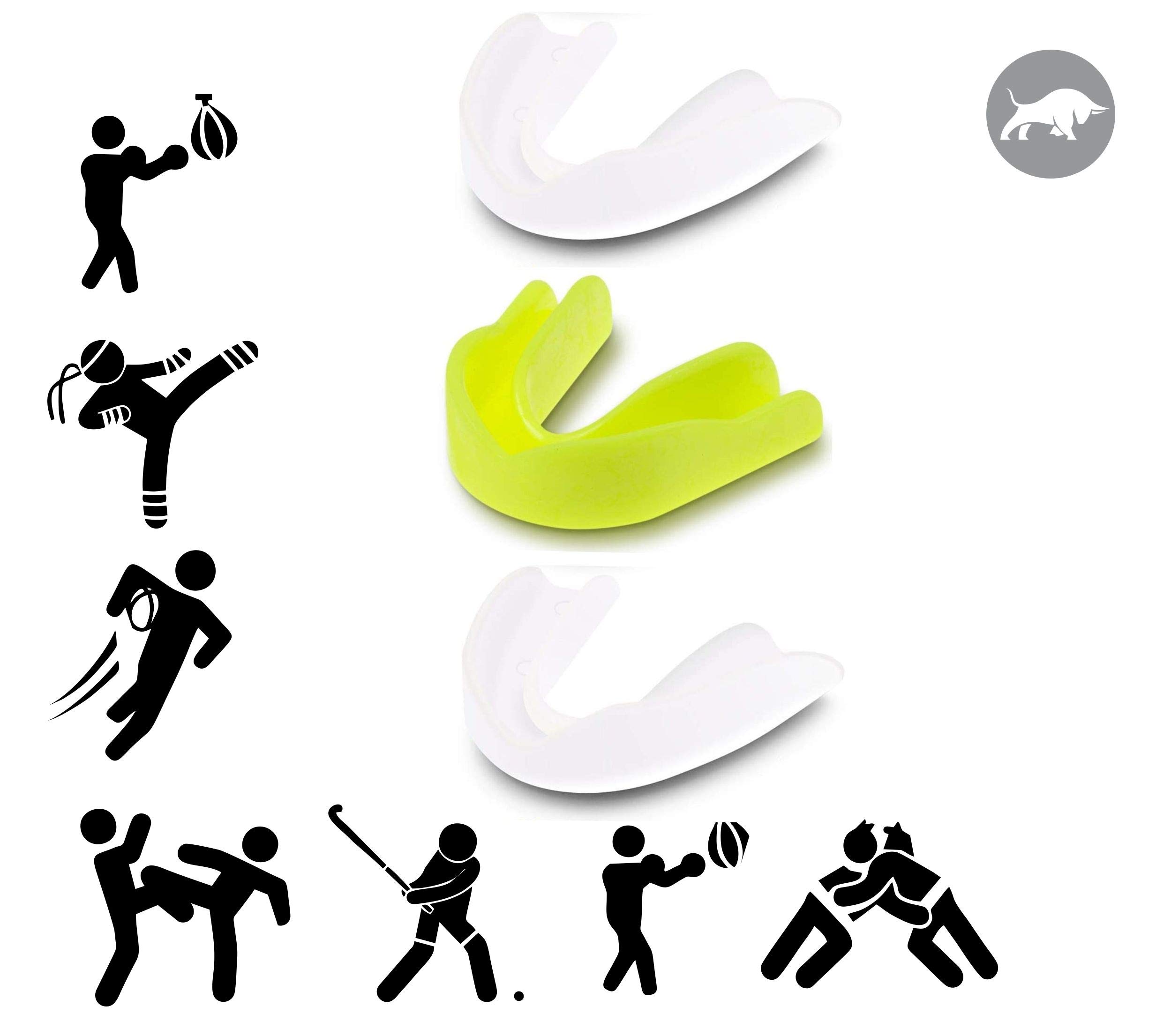 DRANGE 3 - Pack Mouth Guard/Gum Shield - for boxing, MMA, rugby, muay thai, hockey, judo, karate martial arts and all contact sports (B08HX341ZN) Amazon Price History, Amazon Price Tracker