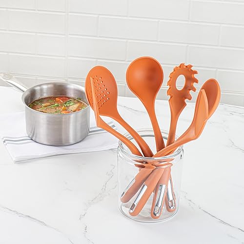 Miniatura 7 de Met Lux - Juego de utensilios de cocina, 10 juegos de utensilios de silicona, 6 piezas por juego, alta tolerancia al calor, utensilios de cocina de